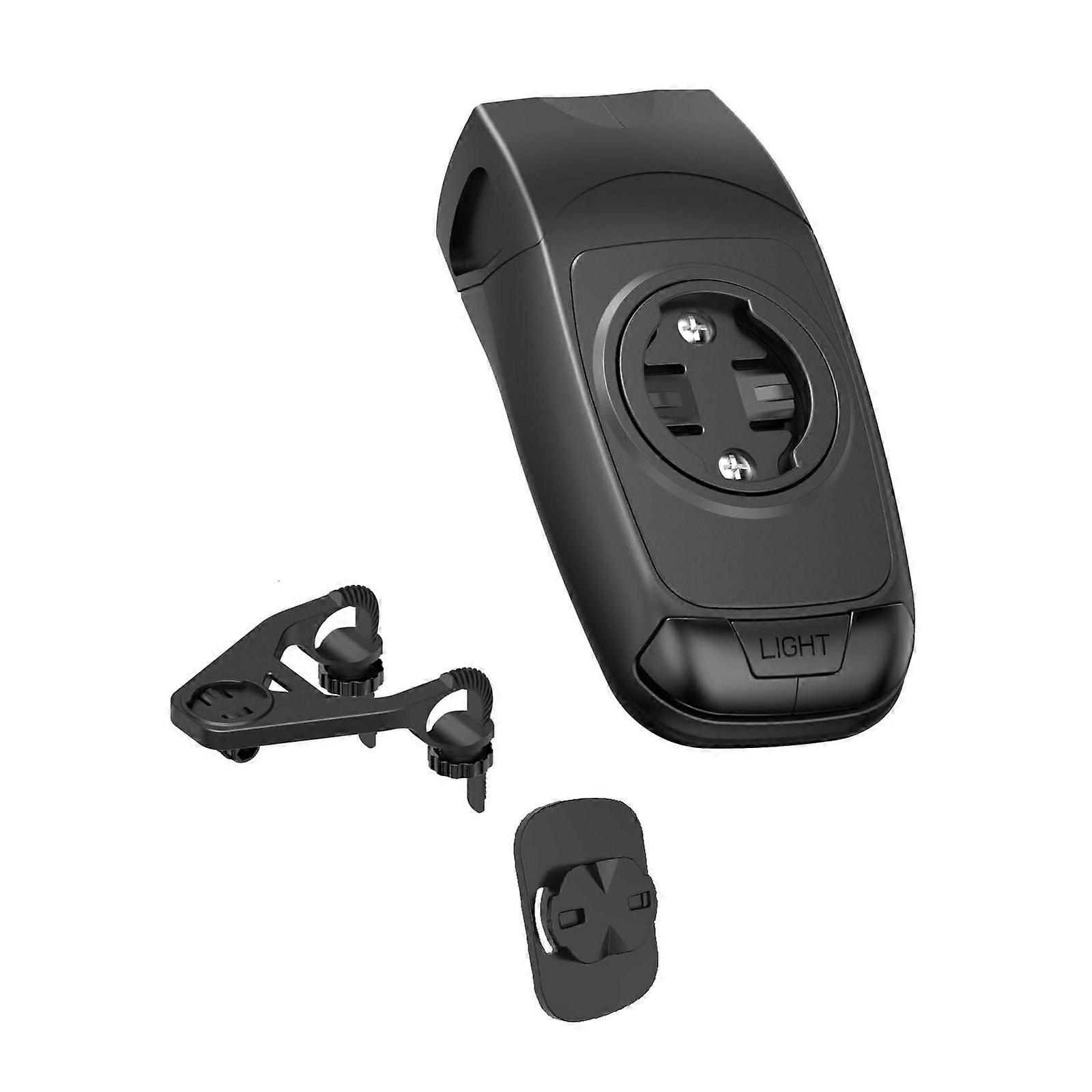 Cycling Warning Light 6 Brightness Grades 1200mAh Battery Mount Horn Control Change Multicolor