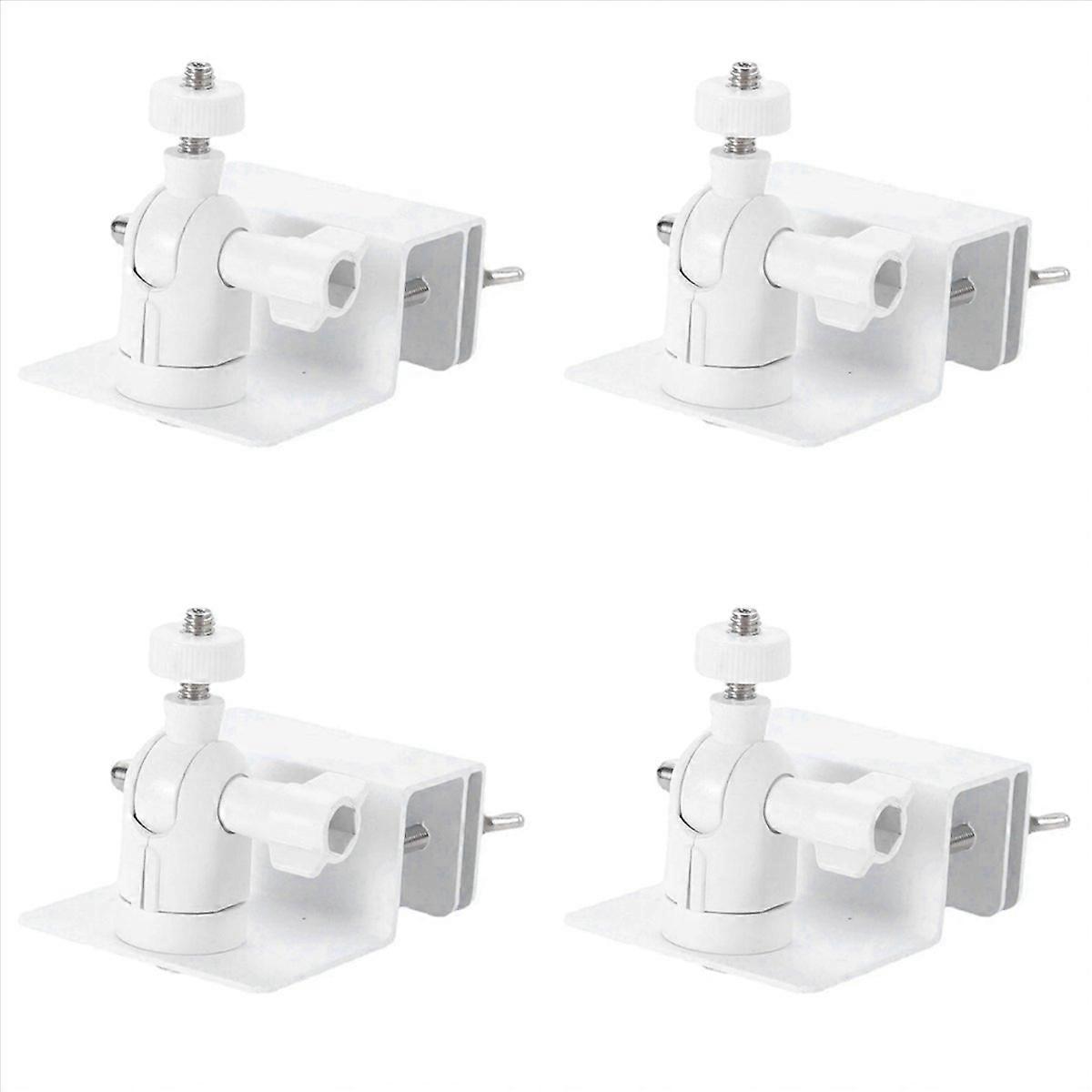 4X Special Monitoring Bracket for Rain Gutter Weatherproof Gutter Mount Bracket with Screw for Secur