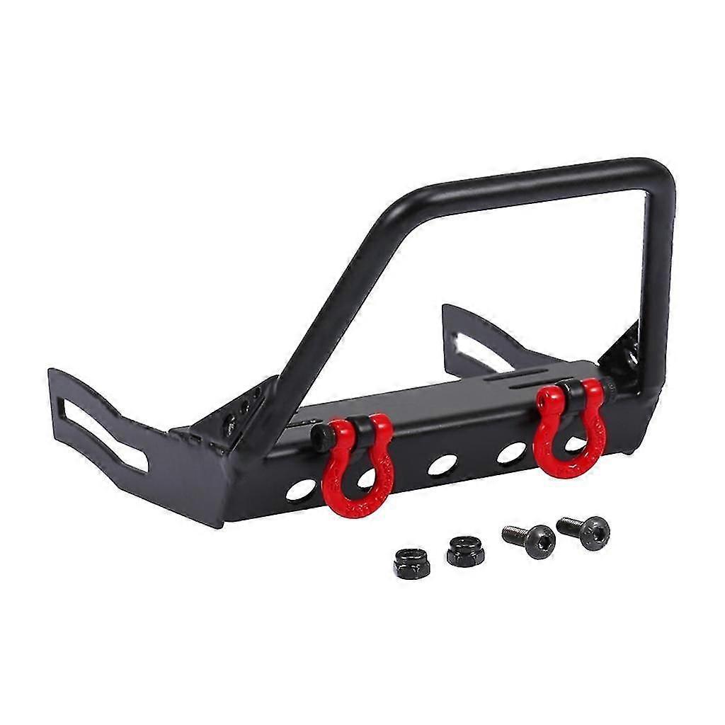 Front Bumper Trapezoid Bull Bar With Shackles Set For Axial