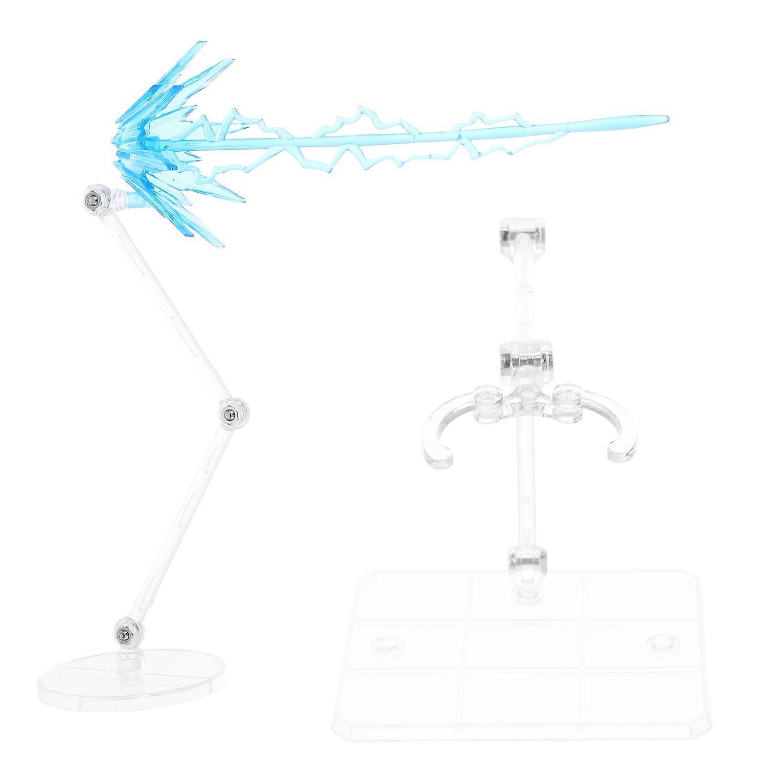 Model Display Stand Adjustable Figure Holder with 1Set for Figure