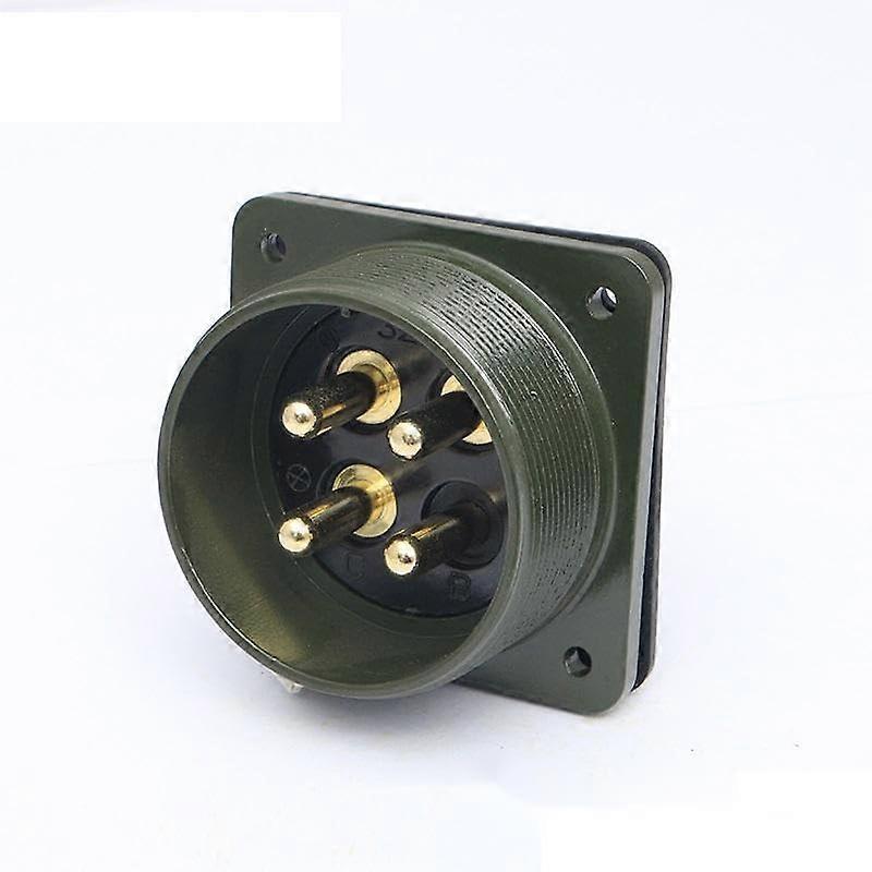 Military Aviation Connector 4 Pin Mil Spec Plug Socket with MilitaryGrade Reliability