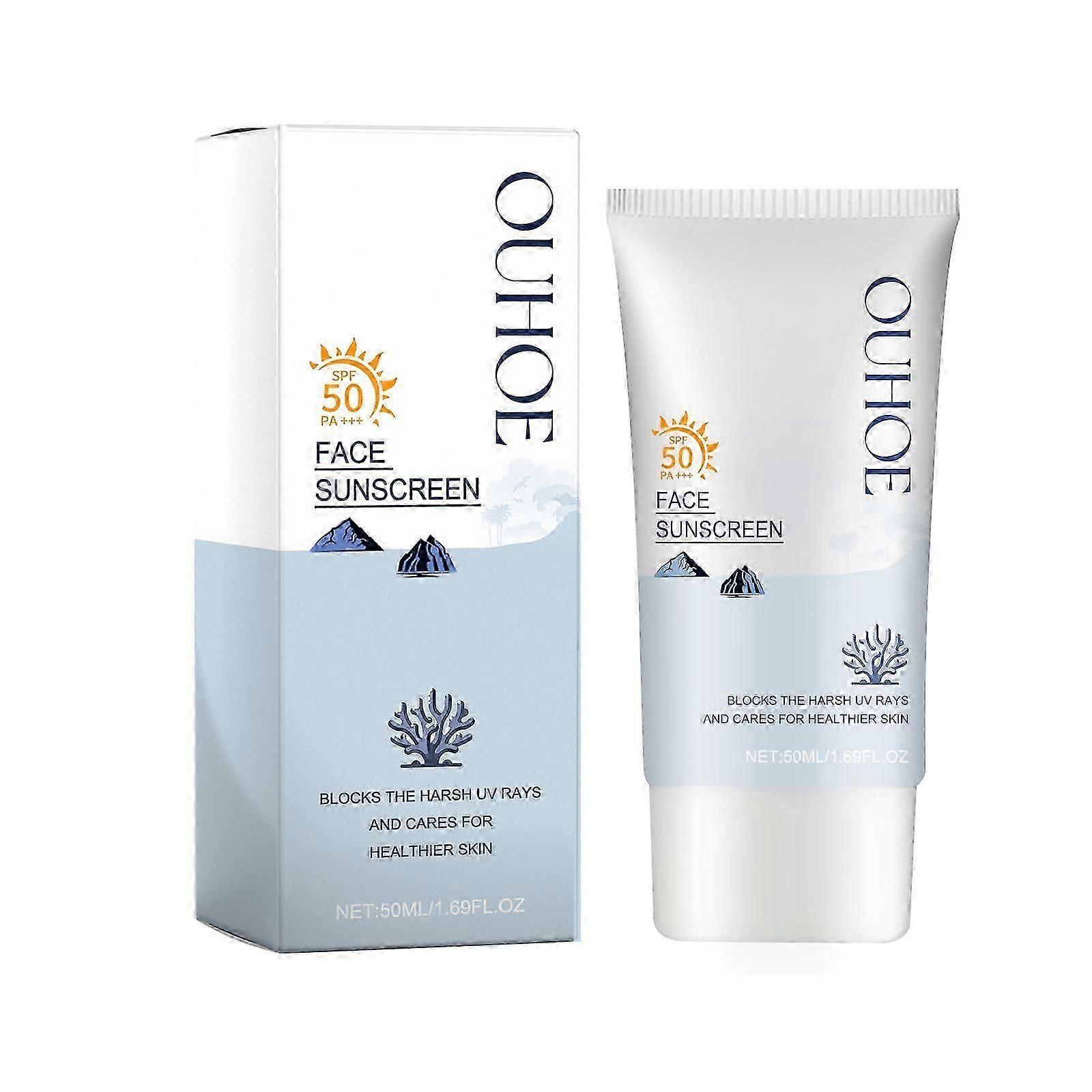 Hydrating Face Sunscreen with Hyaluronic Acid & Niacinamide - UV Protection, Non-Oily, Refreshing Texture