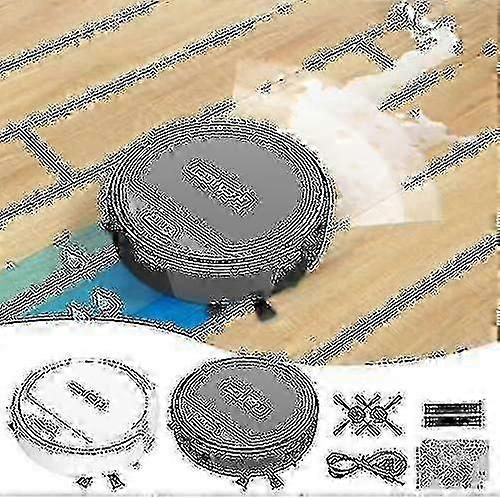 3 i 1 robotstøvsuger, robotstøvsuger og mopp, robotstøvsuger og moppkombinasjon med vanntank / søppelkasse / børste fjernkontroll / app blokkert av hårtømming