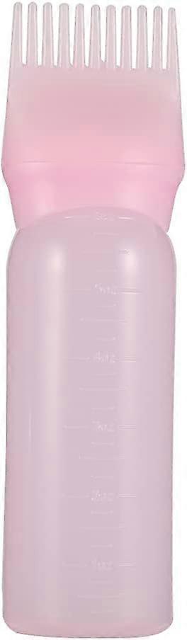 Hair Dye Applicator Bottle with Root Comb Tip for Even Coverage and Precise Root Touch Up