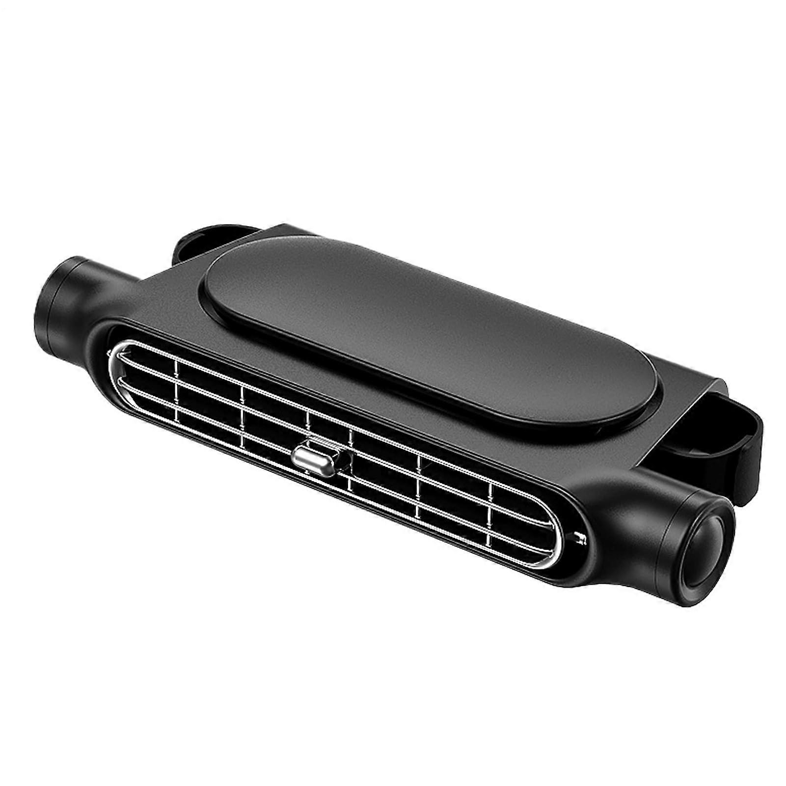 Car Back Seat Fan Rechargeable 3000mAh with 3 Speed Adjustable Quiet Cooling for SUV and Road Trips