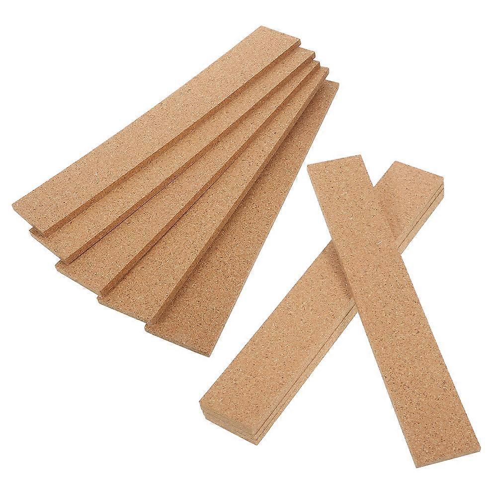 Soft Corkboard Strip for Office Use 10Pcs Frameless Memo Board Strips