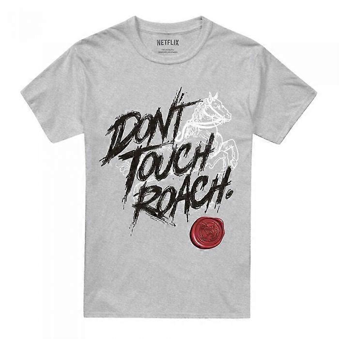 The Witcher Unisex Erwachsene Don't Touch Roach Heather T-Shirt