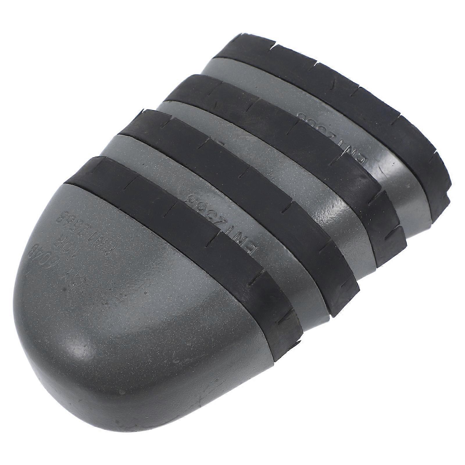 Durable Black Metal for Shoe Protective Cover 4Pcs