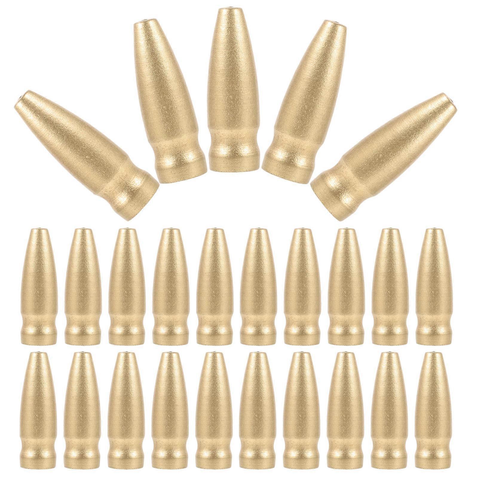 Golden Flagpole Topper Replacement Wooden Head for Flag 200Pcs