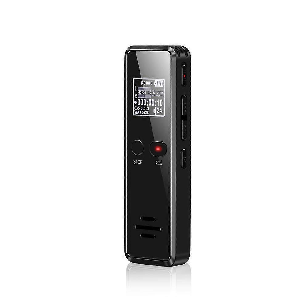 8G Digital Voice Recorder Voice and Music Playback One Button Recording Car Accessory 8GB Storage