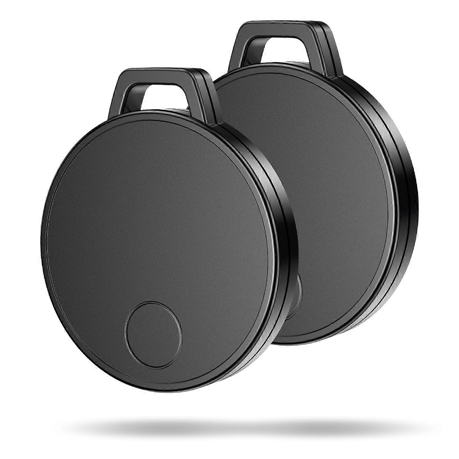 Bluetooth Tracker Key Finder 2Pack with Replaceable Battery, Waterproof Item Locator for Keys and Bags