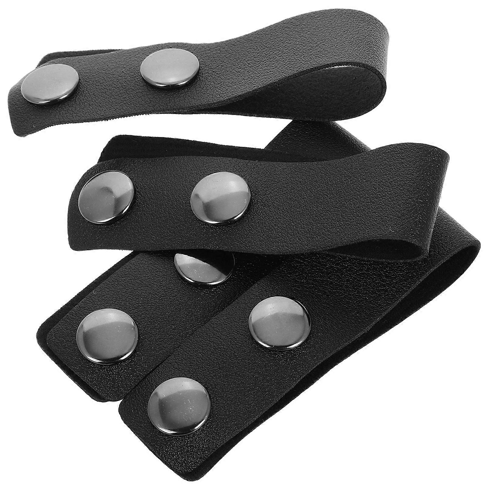 Duty Belt Keeper 4Pcs with Snap Closure for Outdoor Use and Secure Fasten