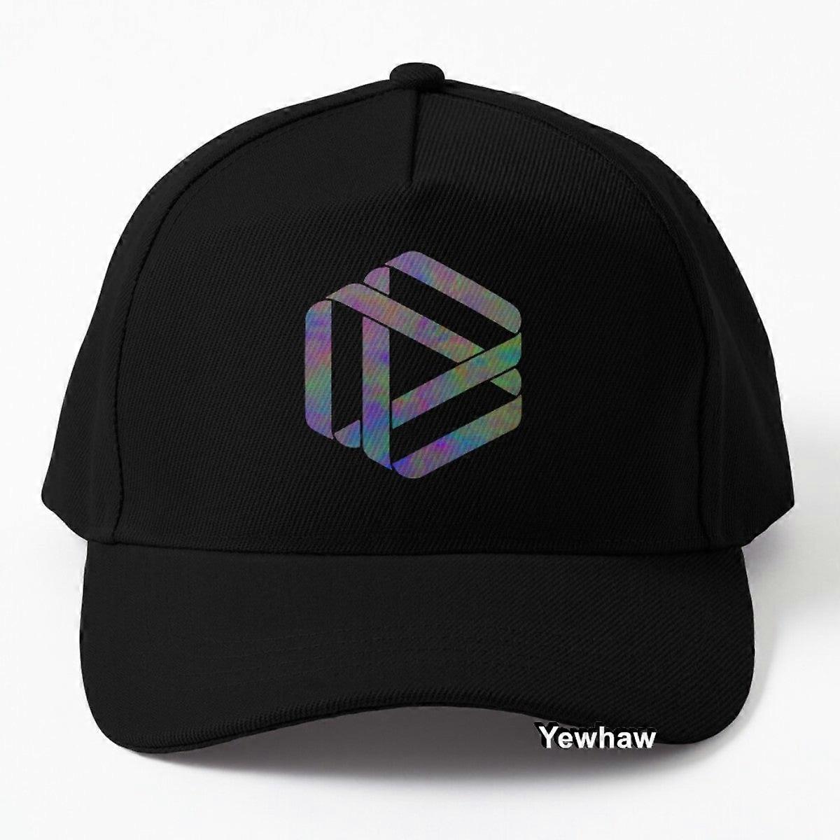 Colorful Vibrant Marble-like Mobius Strip Baseball Cap Möbius Moebius Band Loop Surface