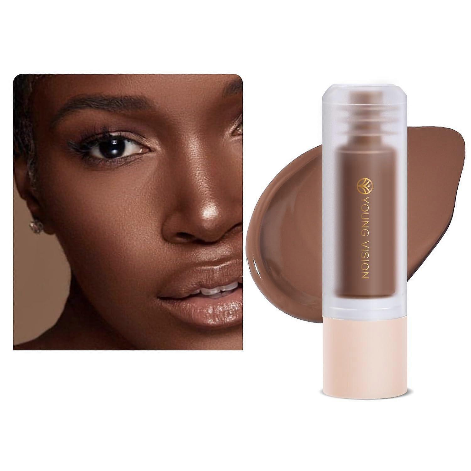Long Lasting Matte Liquid Foundation with Oil Control and Detachable Applicator, 40ml