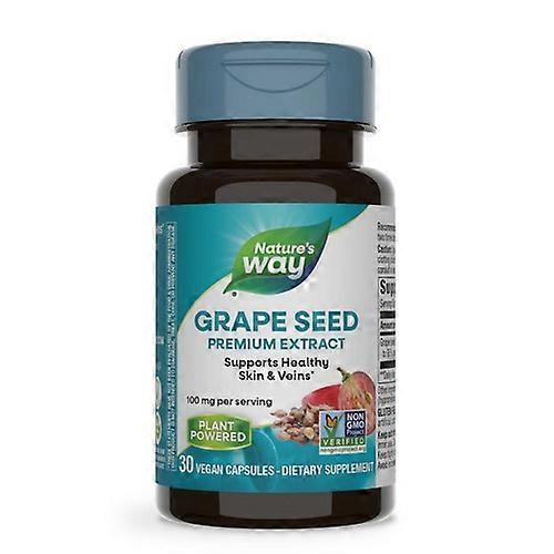 Nature's Way Grape Seed Standardized Extract,30 Count (Pack of 1)