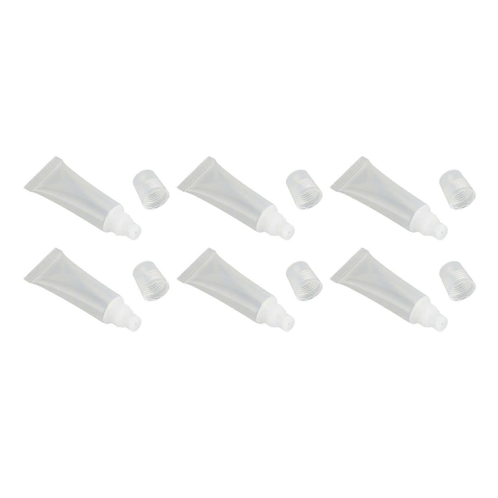 20Pcs Empty Lip Gloss Tubes Refillable Squeezable Containers for DIY Lip Balm and Cosmetics