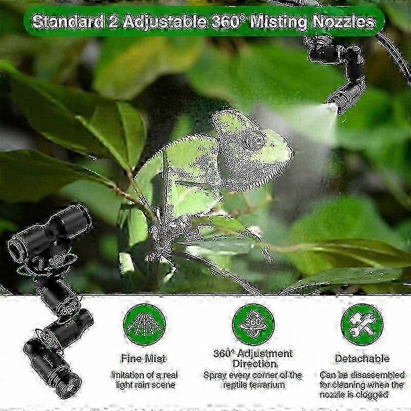 Intelligent Water Timer Automatic Mist System for Terrariums Humidifier Electronic Timer Control Sprinkler Kit
