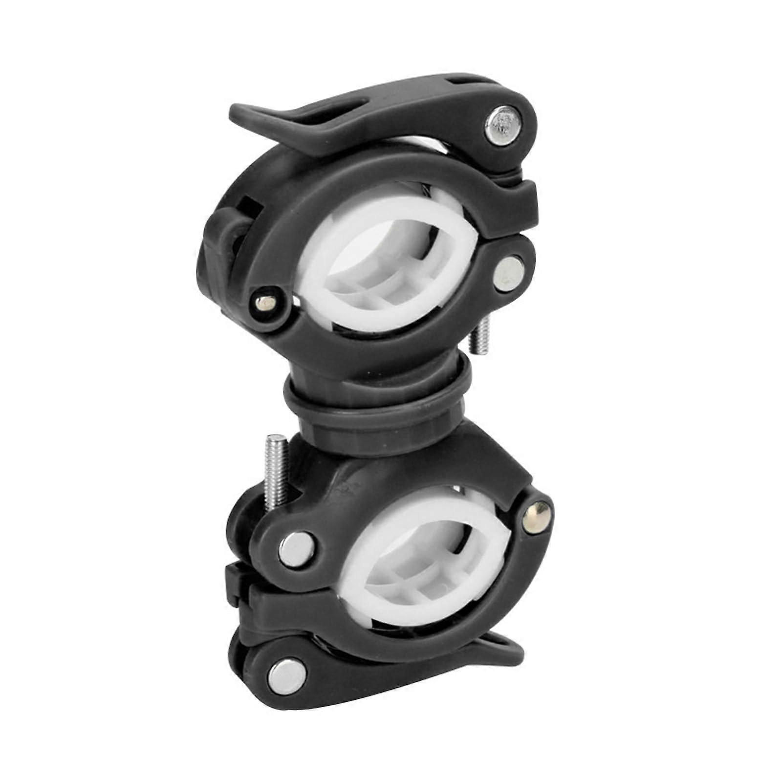 Bike Headlight Mount with Stable NoShake Bracket, Tool Install Fits Multiple Bike Types