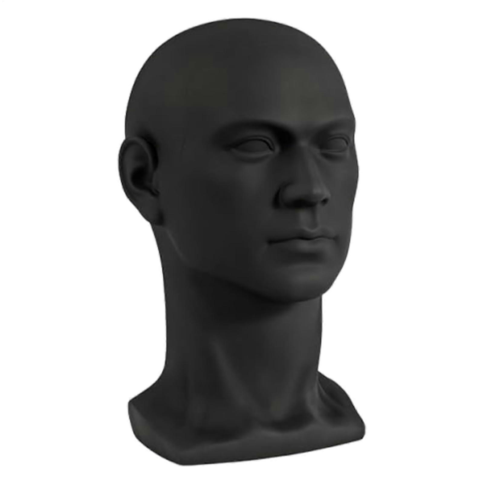 Male Mannequin Head Wig Stand for Accurate Wig Modeling and MultiFunctional Display