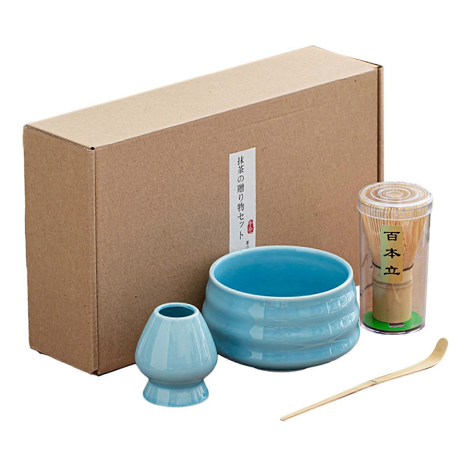 Ceramic Matcha Tea Set Complete Japanese Ceremony Kit with ProfessionalGrade Tools  Gift