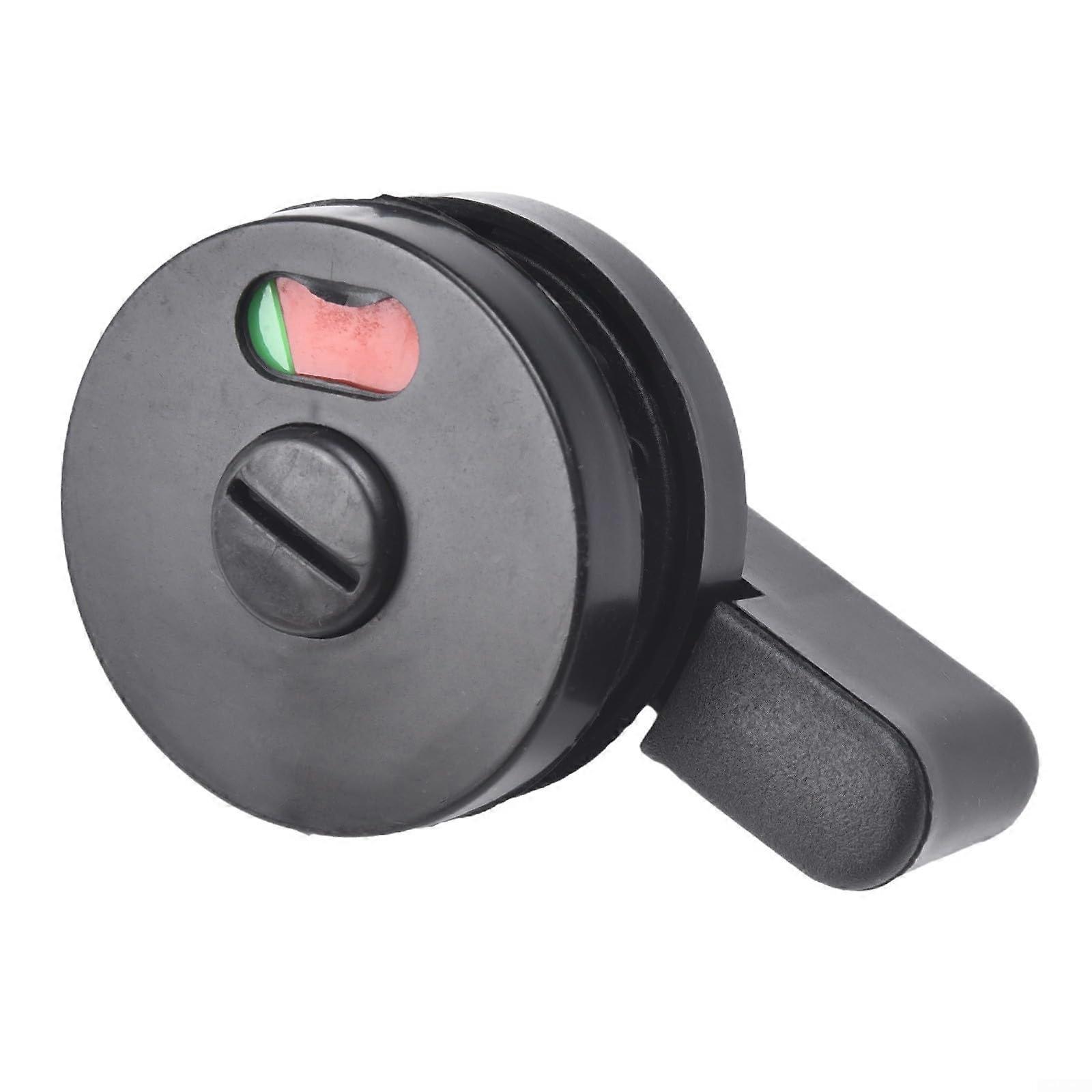 Vacant Engaged Indicator Lock for Toilets with Clear Vacancy Display and Secure Privacy Latch