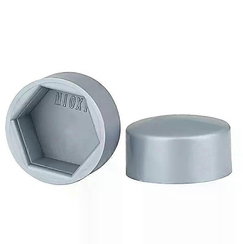 M4-M30Hexagonal Nut Flat Head Plastic Protective Cap External Hexagonal Screw Low Head Decorative Cap Dust-Proof Cover