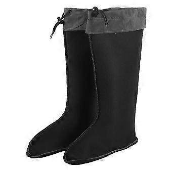 1 paar winterlaarsvoeringen - Geïsoleerde laarsvoeringen voor heren, winterregenschoenen - Pluche thermische sokken, wandelaccessoires voor koud weer, maat 41-42 S