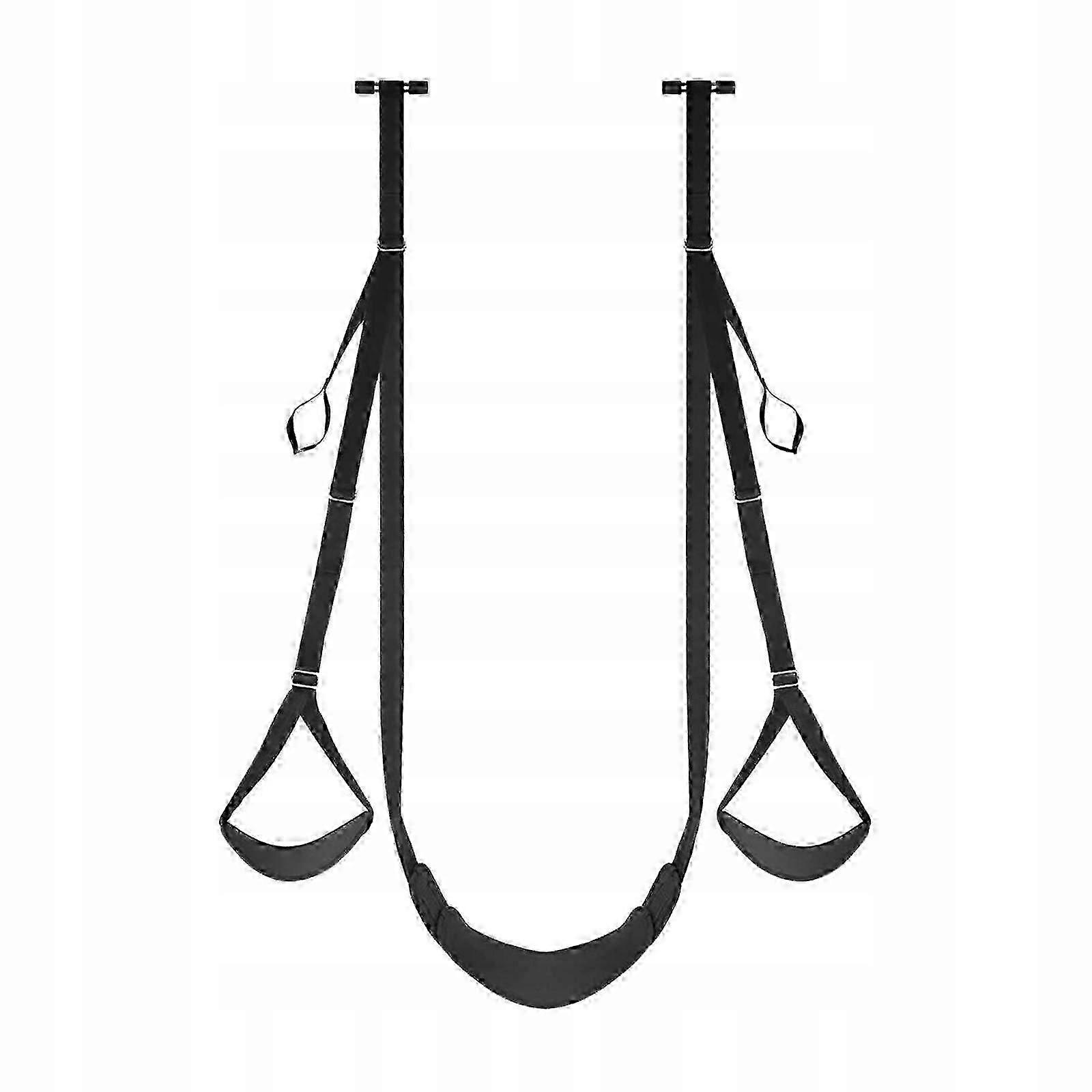 Indoor Swing Set with Widened Cushion, Adjustable Restraints for Door Hanging