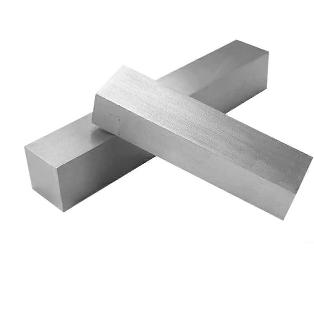2pcs 304 Stainless Steel Square Bar 9mm x 500mm Solid Rod  Strength Precision Cut