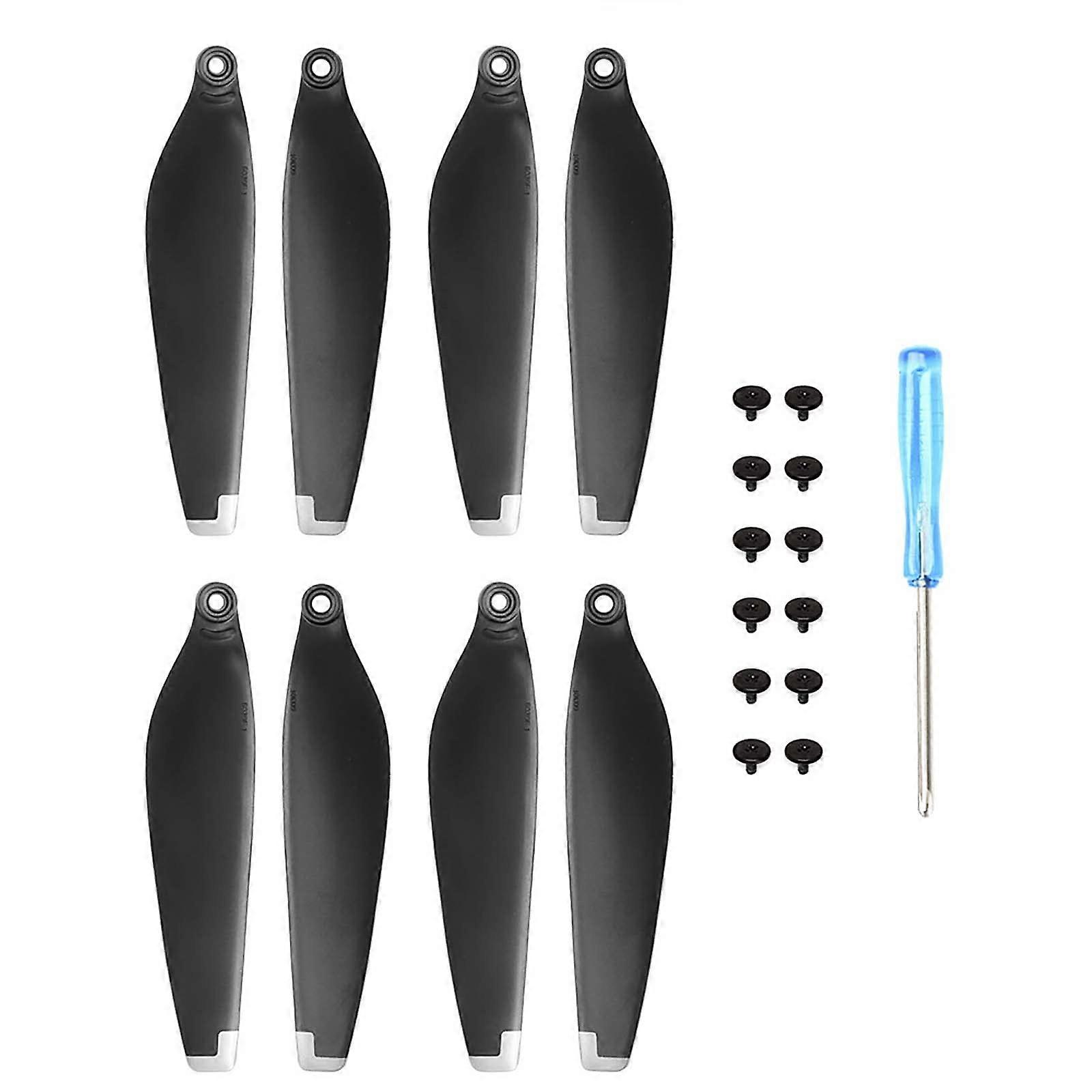 Propellers Black Low Noise Upgrade Set for Longer Flight Time for DJI Mini 3 Pro