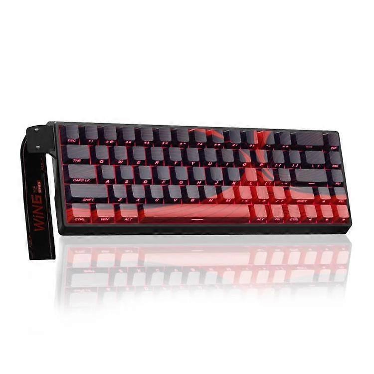 MAX Version 68 Keys RGB Wired Keyboard WIN68HE Red Wing Chun Magnetic Axis