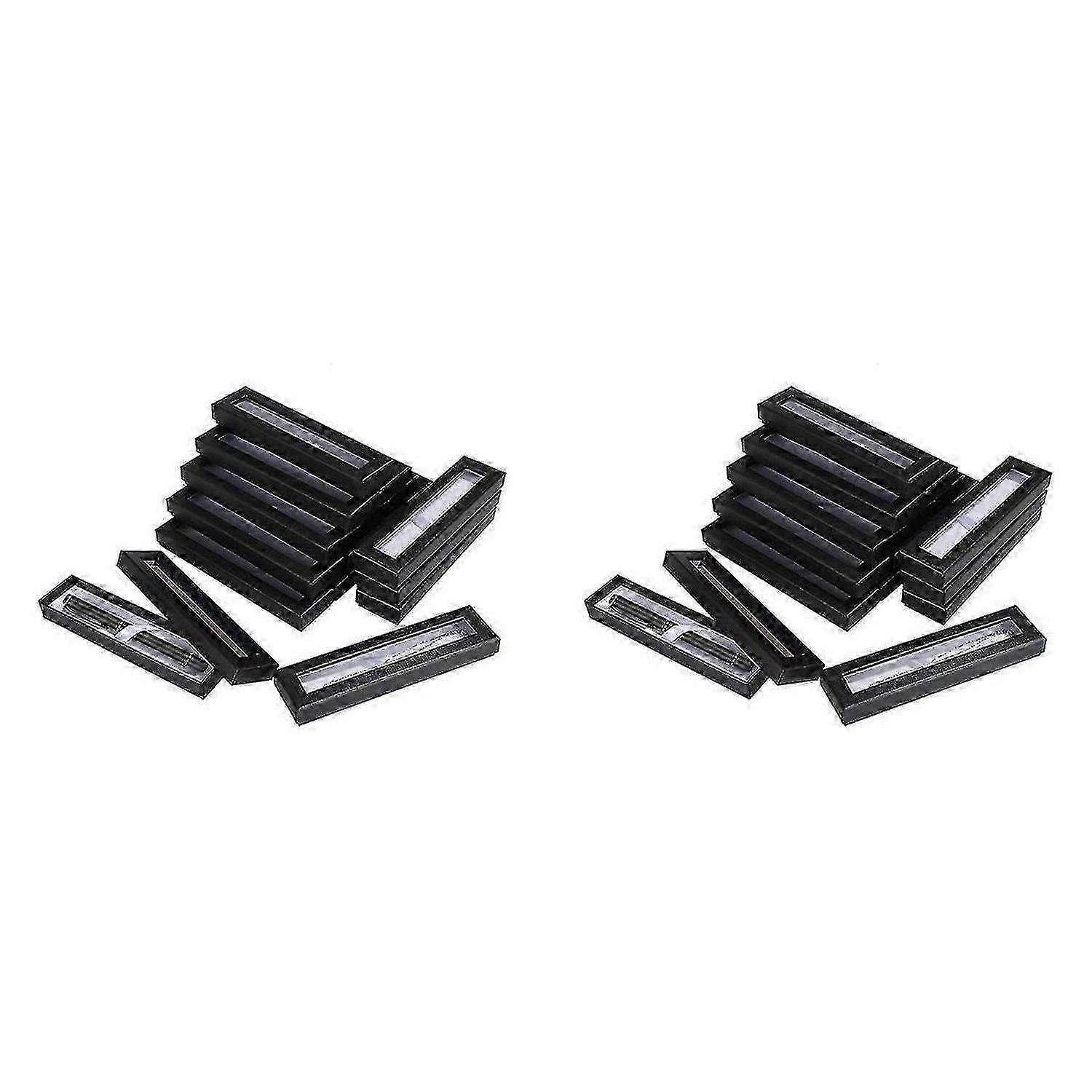 24 empty pens gift box with transparent lid