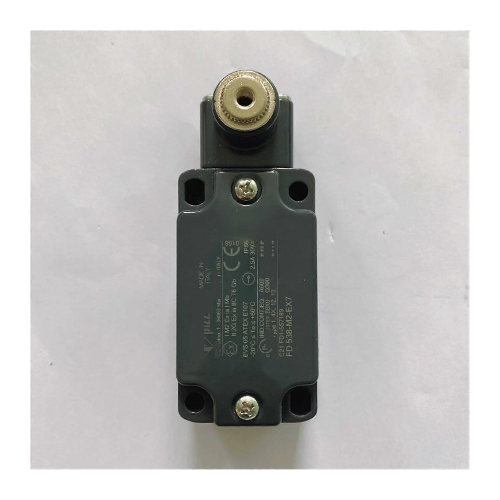 Industrial Pull Cord Limit Switch FD538M2EX7, Emergency Stop Rope Pull, Reliable Contact Sensor