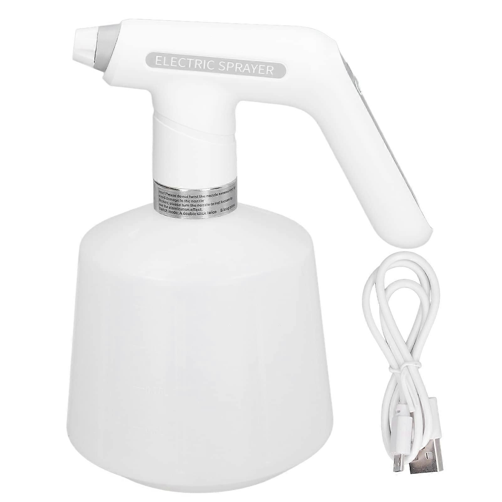 Electric Garden Sprayer 2.5L USB Rechargeable OneButton Automatic Plant Watering Can
