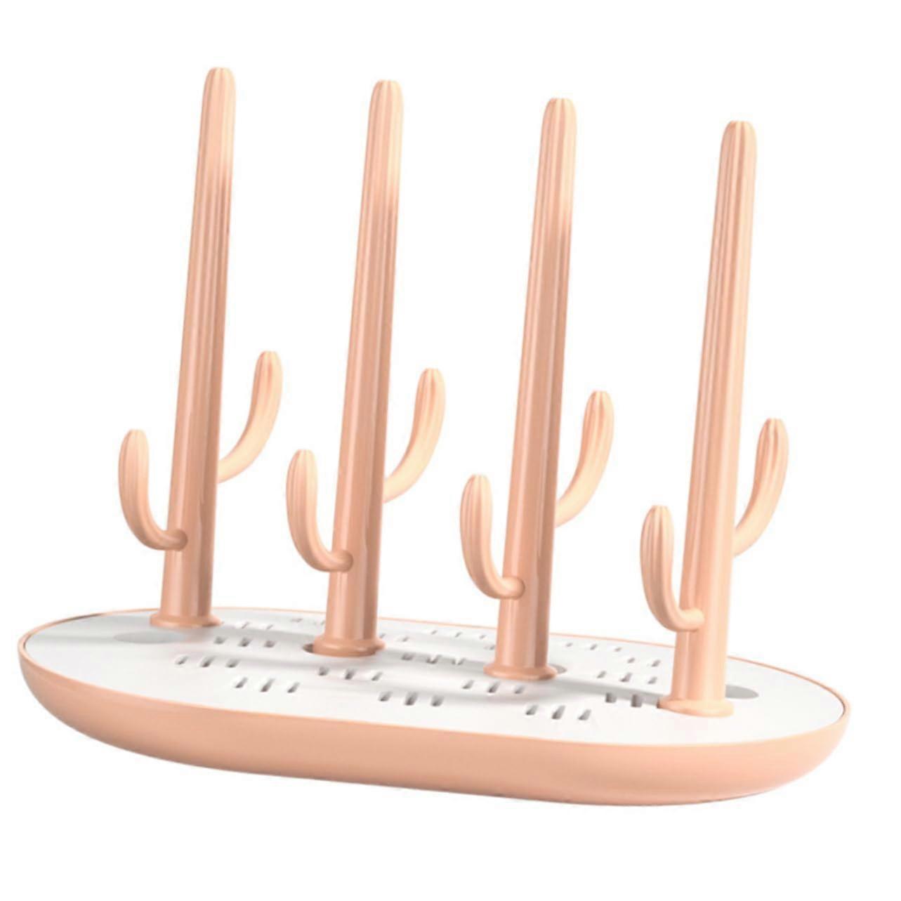 Baby Bottle Drying Rack with MultiLevel Storage for Bottles Pacifiers and Cups Space Saving Design