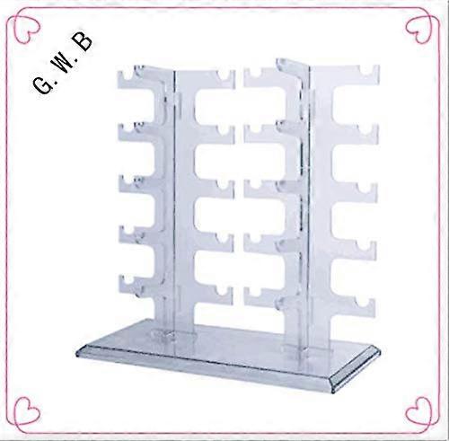 Single Sunglasses Holder Stand with Stable NonSlip Base and Scratch Upright Storage