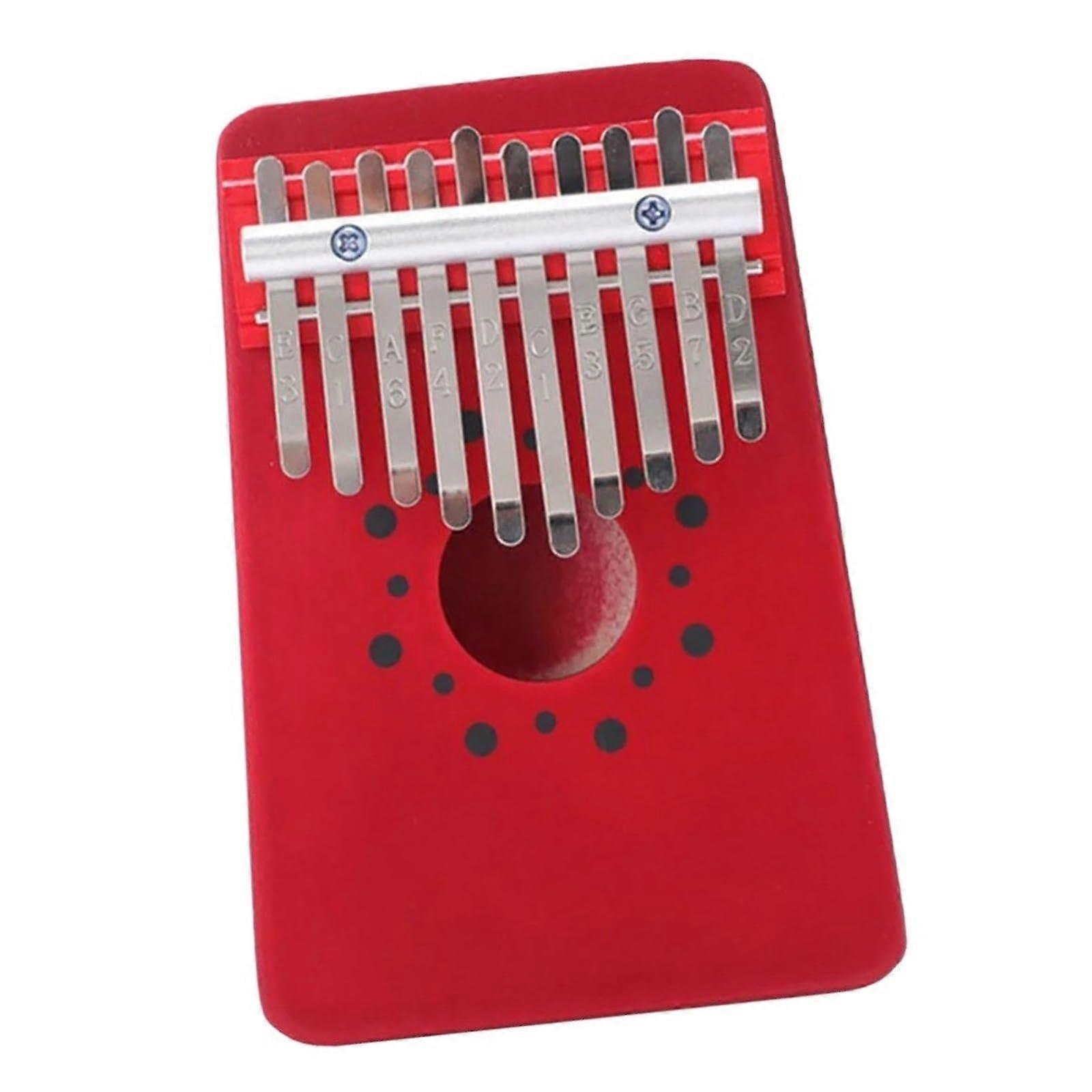 Kalimba Thumb Piano Solid Maple Long Resonance Box Lightweight TwoHand Design for Beginners