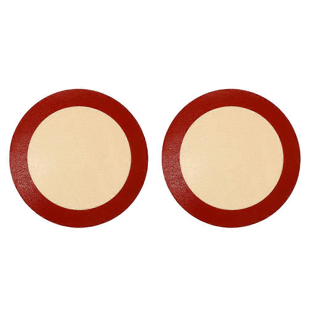 Silicone Baking Pizza Mat for Oven Use 2Pcs Heat Resistant