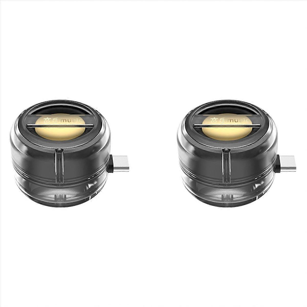 Mini Speaker Universal Type-C Sound Box Type-C Plug in Phone Clear