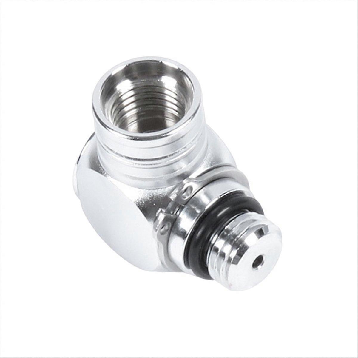 Diving Hose Adapter 360 Degree Adjustable Connector Low Pressure