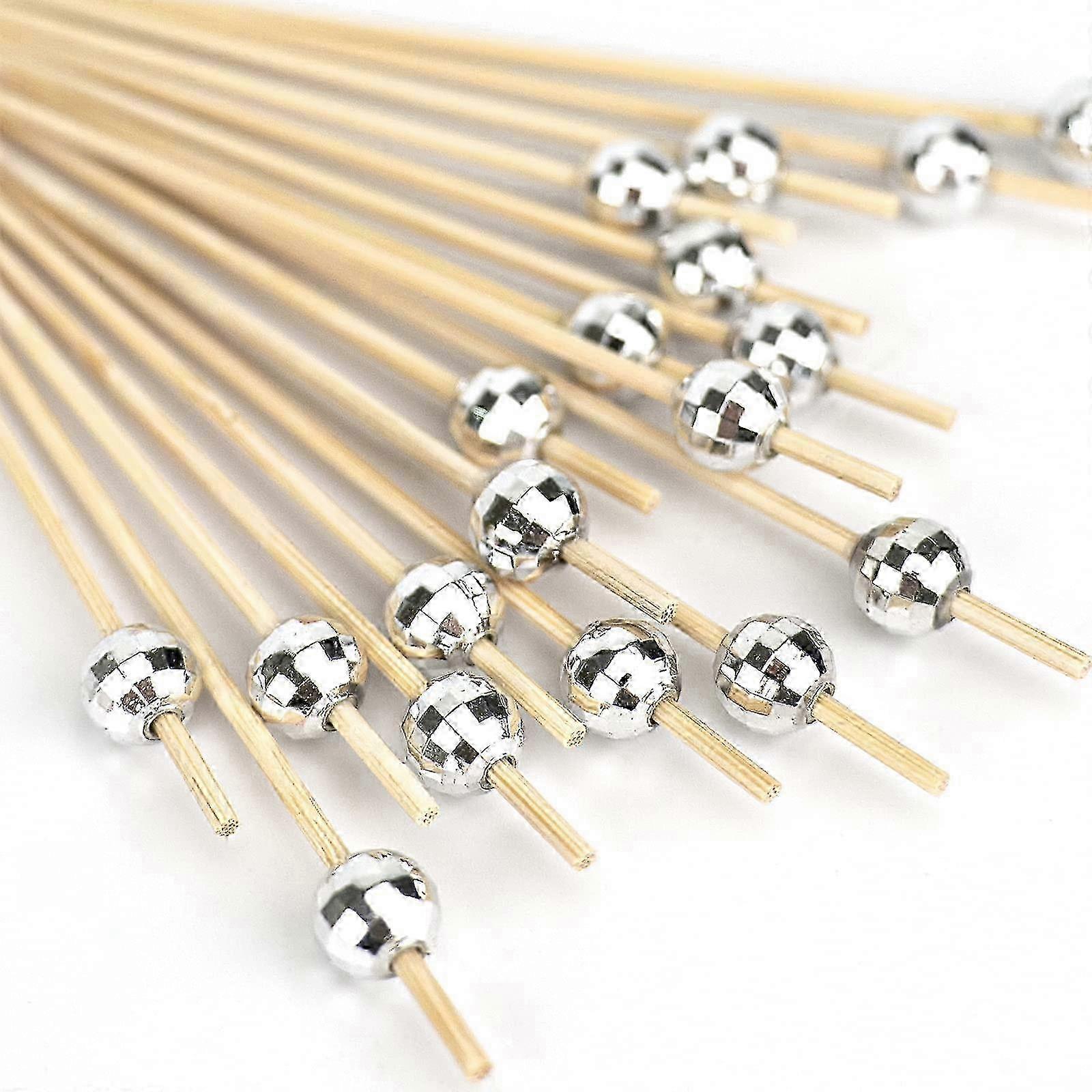 100 Disco ball cocktail picks