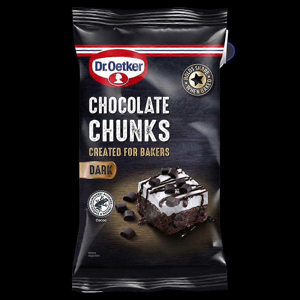 Dr Oetker Chocolate Chunks Dark 100g