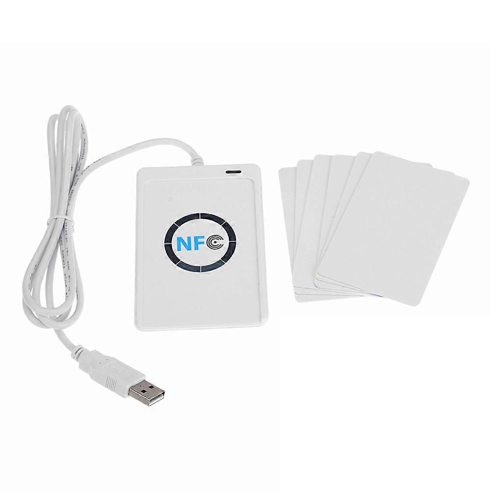 ACR122U NFC Reader Writer Plug and Play USB Device Contactless Smart Reader Writer compatible with Access Control Electronic Ticketing