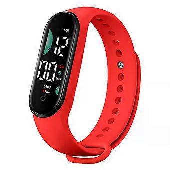 Sports Watch Electronic LED Digital Wristwatch compatible with Women  Fashion Casual Simple Silicone Touch Waterproof Bracelet Clock