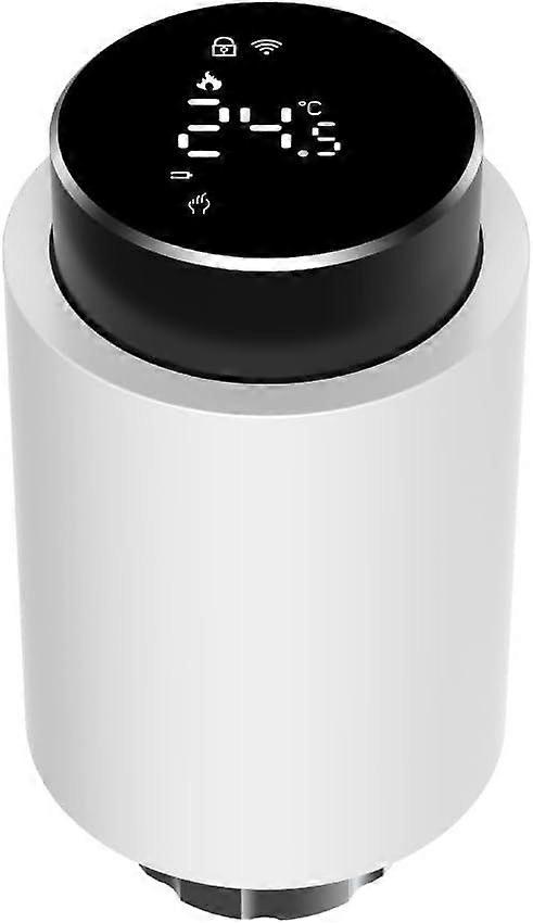 Smart Zigbee Programmable Radiator Thermostat Valve with Voice
