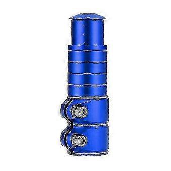 Extensor de haste com haste compatível com bicicleta, adaptador riser de guidão de bicicleta, adaptador de liga de alumínio, compatível com mountain bike, road bike, Mtb