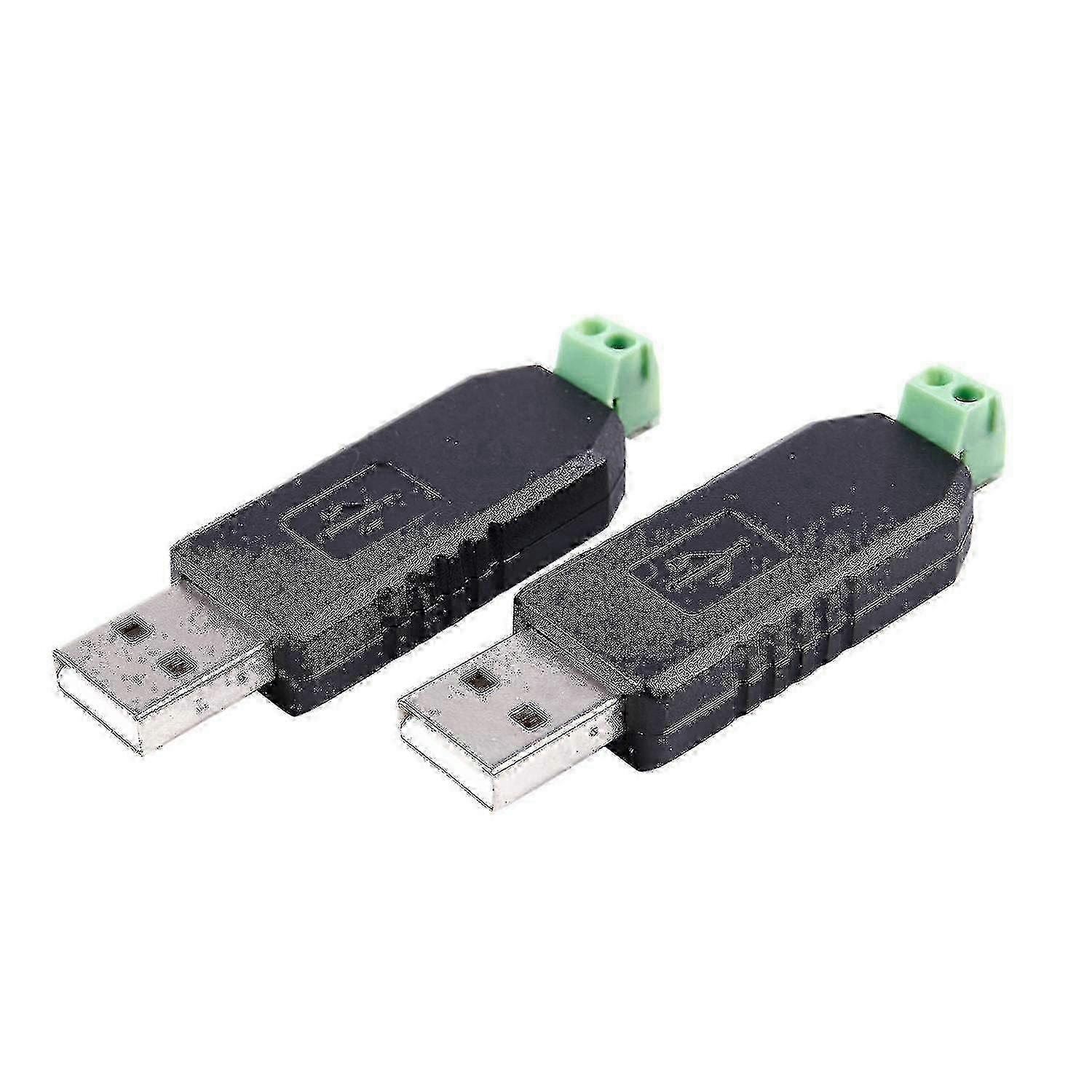 USB to RS485 Converter Adapter 2-Pack, Serial Interface for PLC & PC Communication