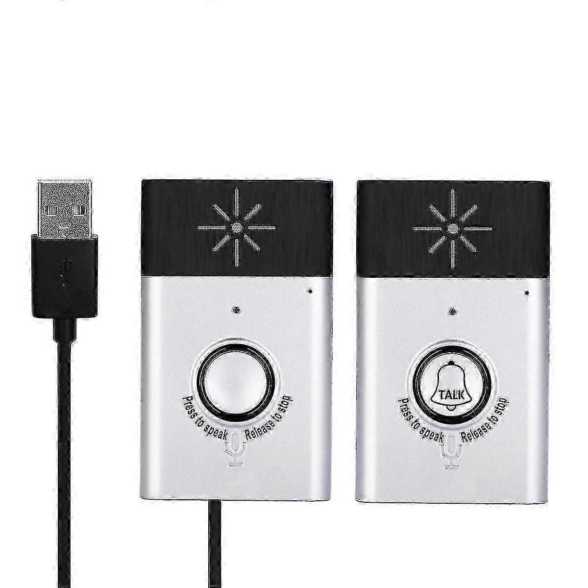 Wireless Intercom Doorbell Home Voice Intercom Doorbell Support Two-way Intercom Professional Penetration