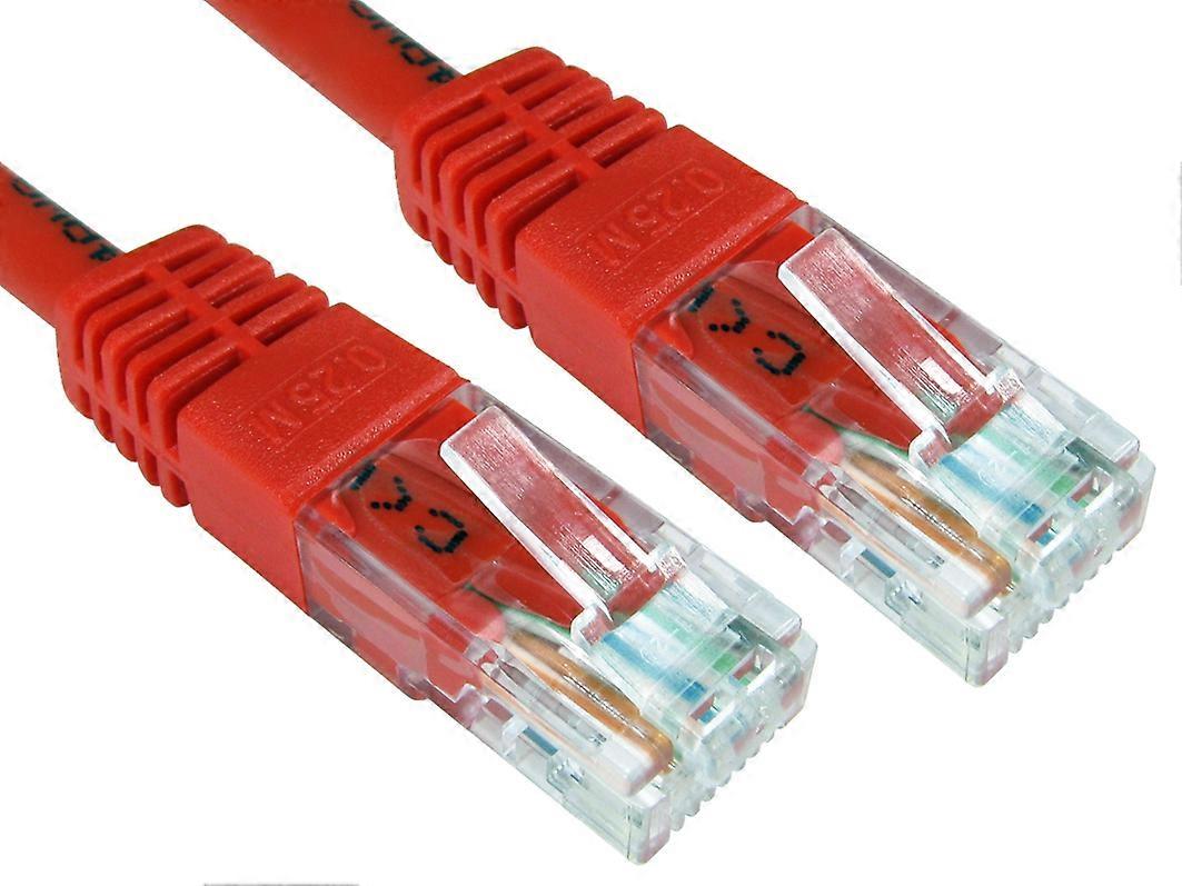 CMS Cables 15m Cat6 Networking Patch Cable - Red