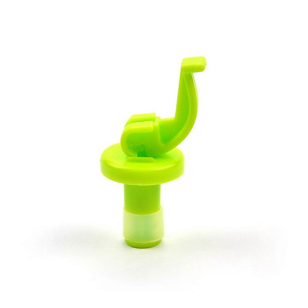 Manual Stoppers Plastic for Bottles 2Pcs Green